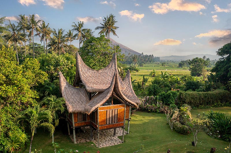 Villa Campuhan is one of the best bali villas located on the eastern coast of Bali. It offers a stunning ocean view, where the river meets the ocean, making this villa truly unique.