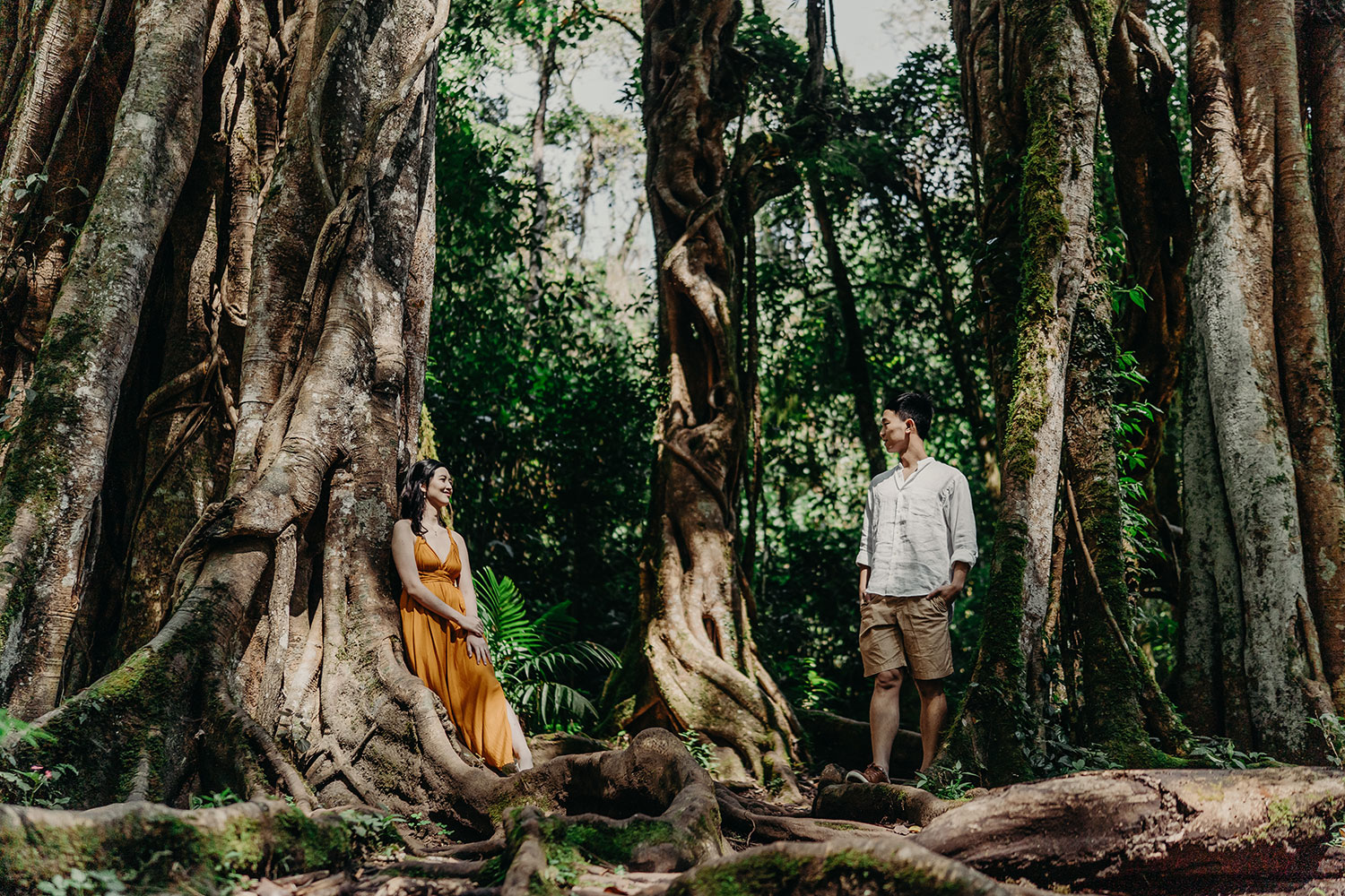 prewedding bedugul botanical garden